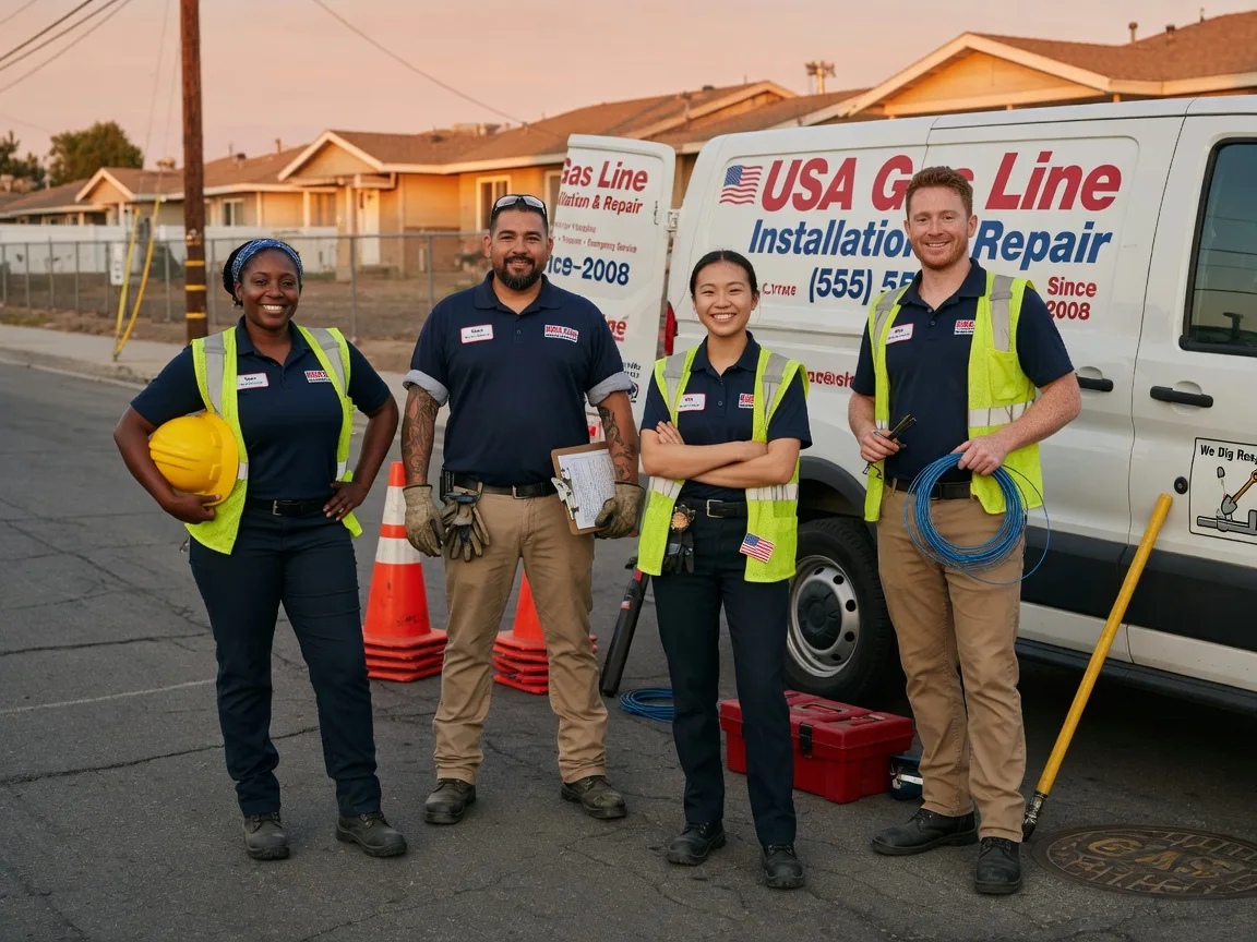 Gas Line Installation company in Sunnyvale, CA